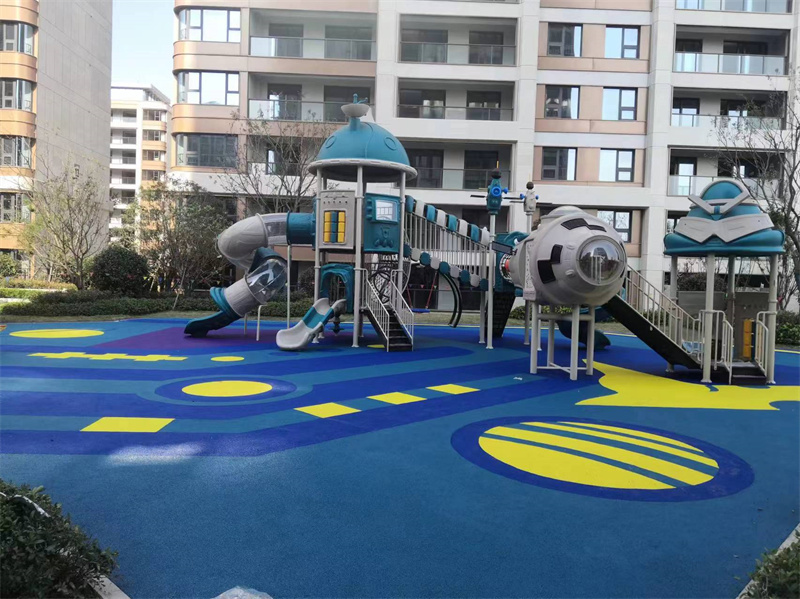 小区运动场塑胶地面